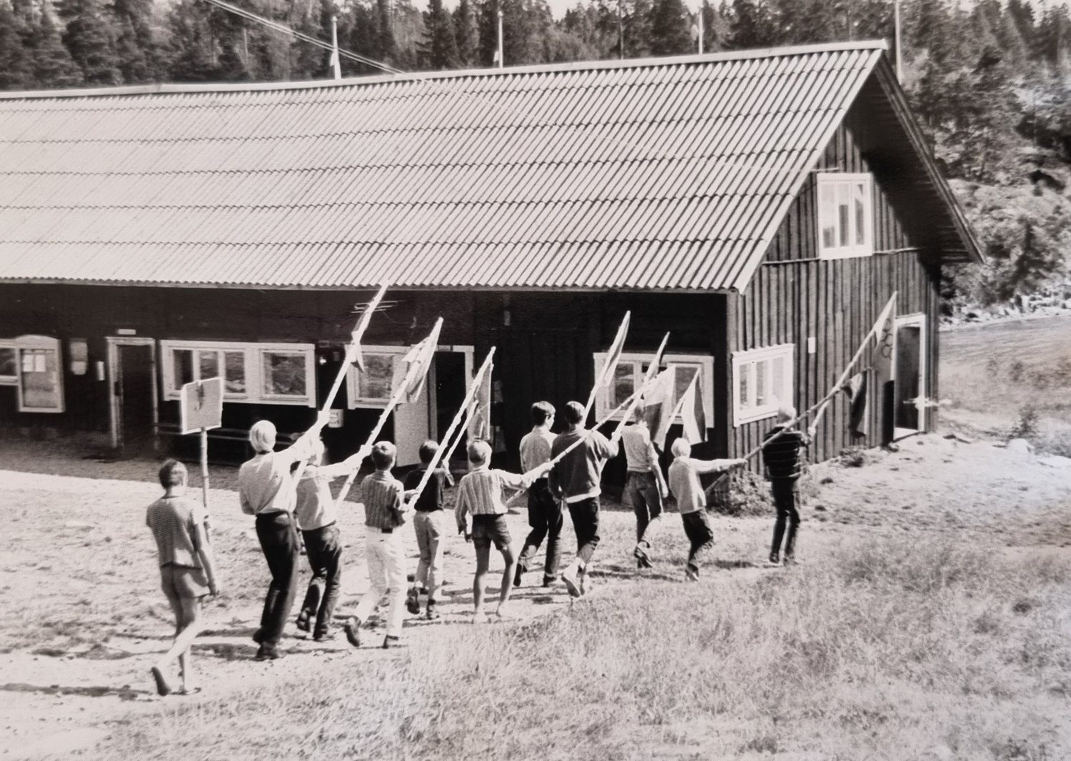 Arkivbild från Brevik, 1950-tal