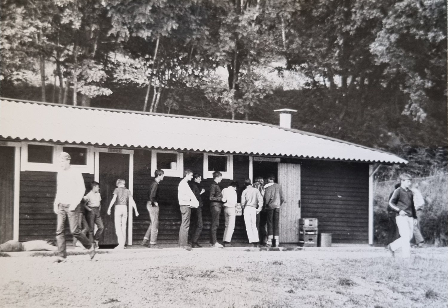 Arkivbild från Brevik, 1950-tal