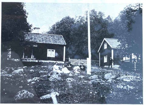 Villan på Brevik på 1950-talet